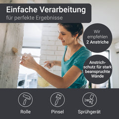 Revêtement de protection papiers peints, peinture  - Incolore W536 1-10L