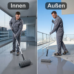 Peinture EPOXY Antidérapante W735 Etanchéité de TERRASSE SOL Extérieur béton