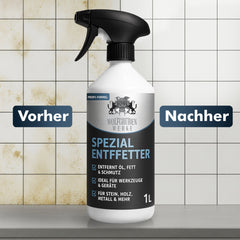 Spezial Entfetter Spray - Fettlöser für Küche, Grill, Fliesen, Möbel W815 - 1L - WO - WE.SHOP