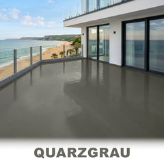 Peinture EPOXY Antidérapante W735 Etanchéité de TERRASSE SOL Extérieur béton