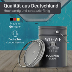 Peinture pour piscine et bassin Imperméable et étanche SL400 1-20L