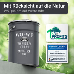 Metal protective paint Anti-corrosion Top Coat 4in1 for Iron W908 1-5L