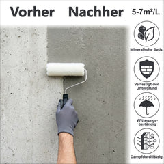 Primaire Apprêt de Silicate de Potassium A base d'eau, Haute adhérence W515 5-10L