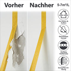 Primaire thermo en profondeur pour façades – Sous-couche pour peinture intérieure – Mur W526 5–10 L