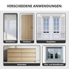 Doors and window paint 3in1 wooden elements color metal W425 1-5L