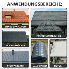 Peinture Toiture Revêtement Toit Rénovation Tuile brillante satinée W510 1-20L