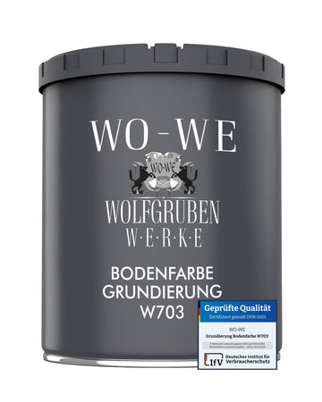 Primaire spécial pour peinture sol - Haute adhérence - Revêtements époxy, acryliques W703 1-10kg