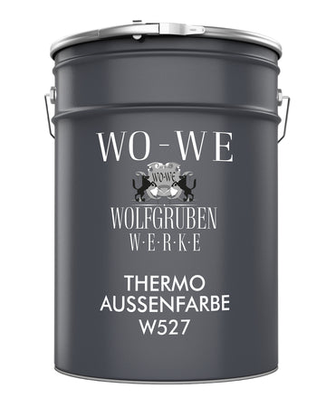 Revêtement climatique pour façade blanc – Peinture murale extérieure à propriétés réfléchissantes – Peinture de façade W527 5–20 L