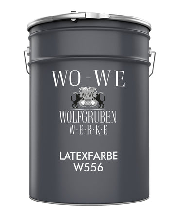 Latex Washable wall paint Kitchen silk matt W556 White 1-20L