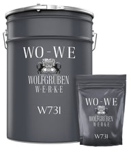 Résine époxy liant pour moquette de pierre Bouche-pores Imperméable W731 (époxy+durcisseur) 3-9KG