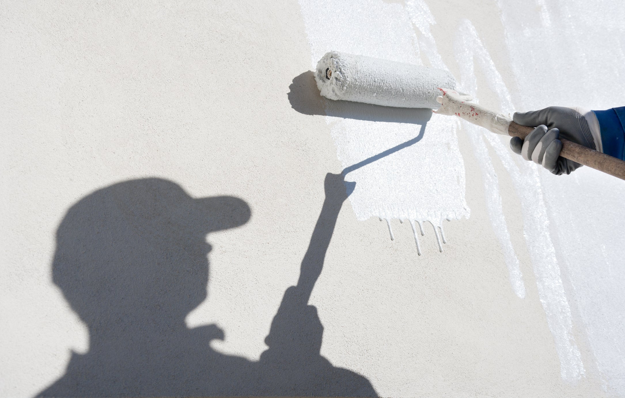 Peinture de Façade - Rénovation de mur, crépi extérieur - Blanc W516 1-20L